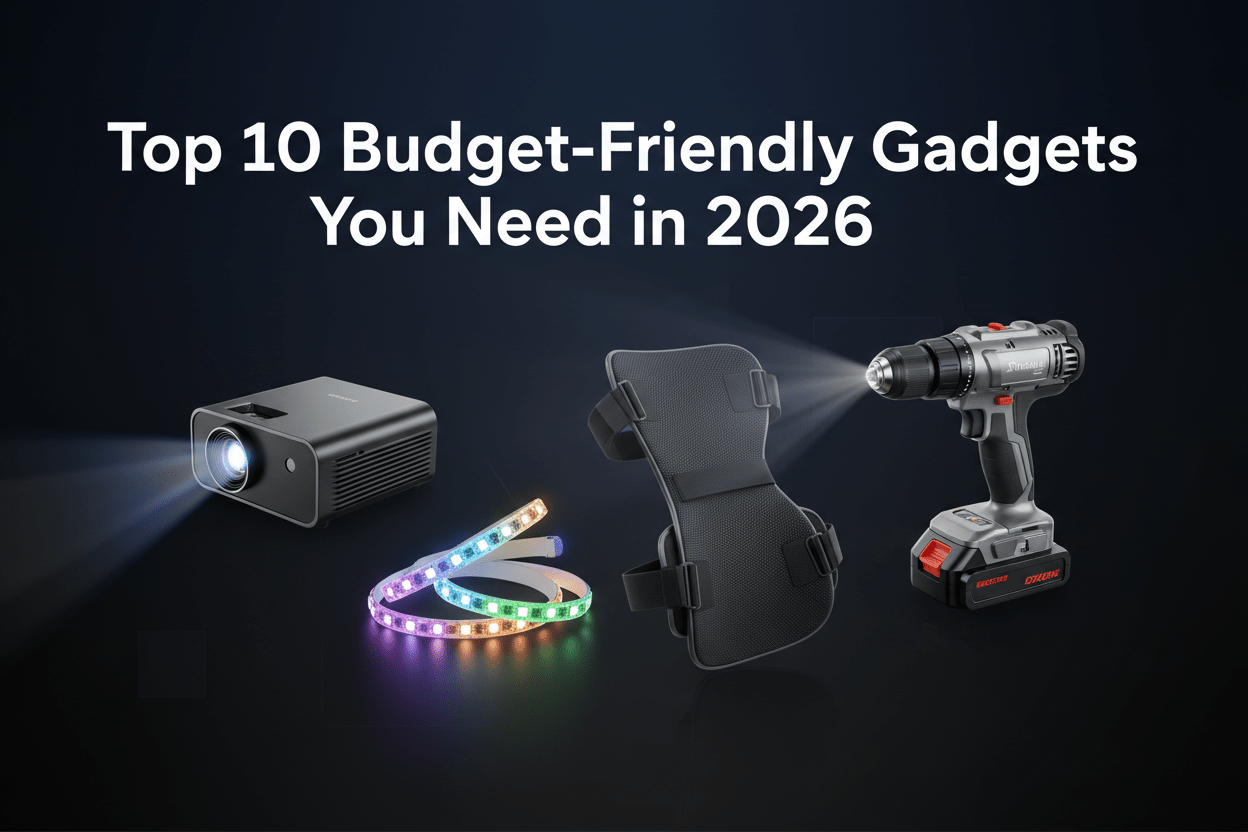 Top 10 Budget-Friendly Gadgets You Need in 2026 - All Day Cart